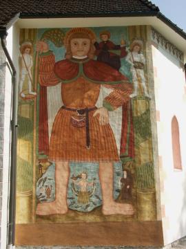 freska sv. Krištof